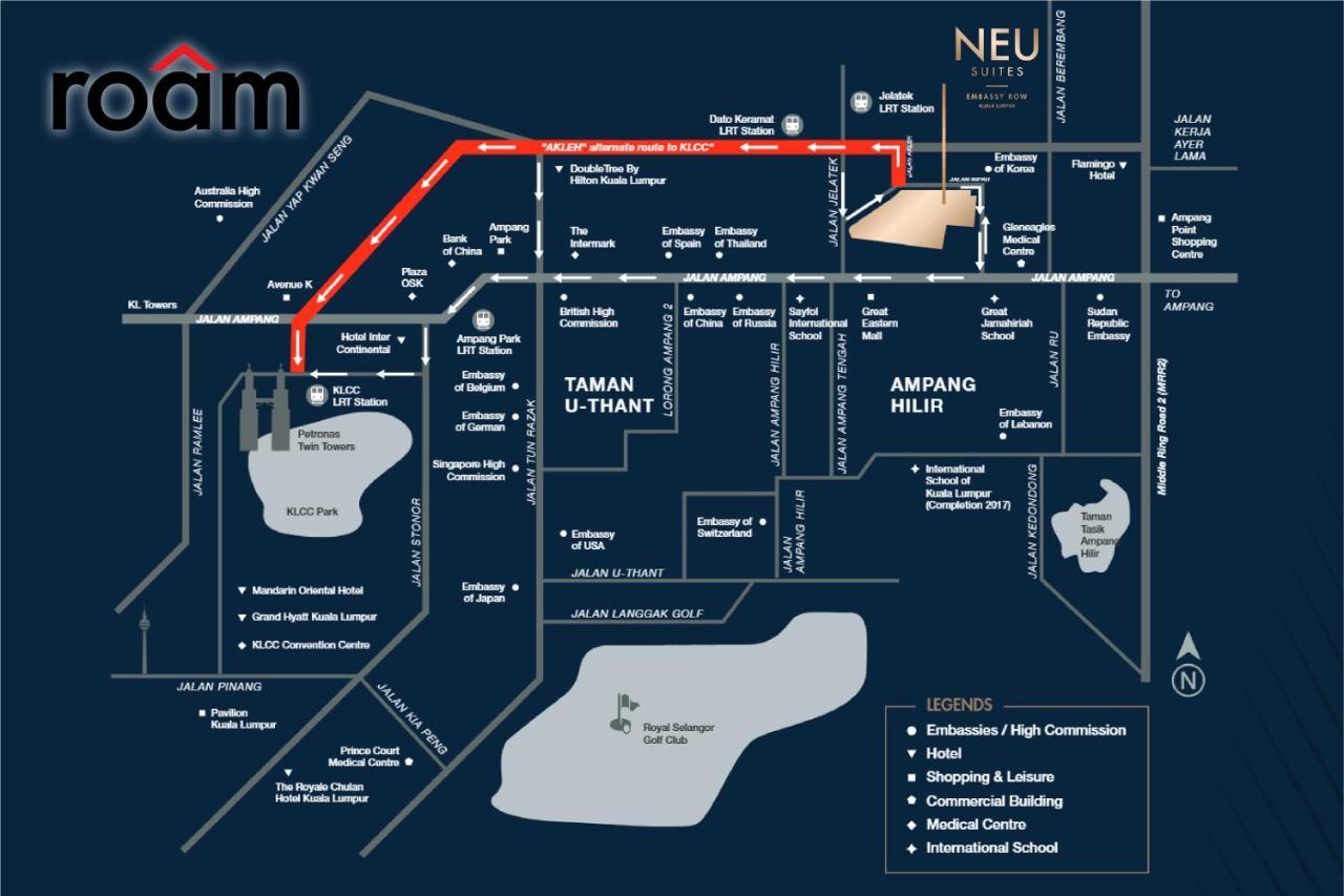 Neu Suites Residence, Embassy Row Kuala Lumpur Ngoại thất bức ảnh